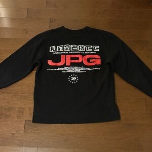 REAL JPEGMAFIA black crewneck sweater L